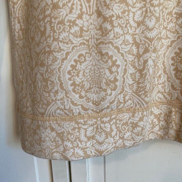 Eddie Bauer Beige White Cardigan SZ SP - Picture 4 of 8